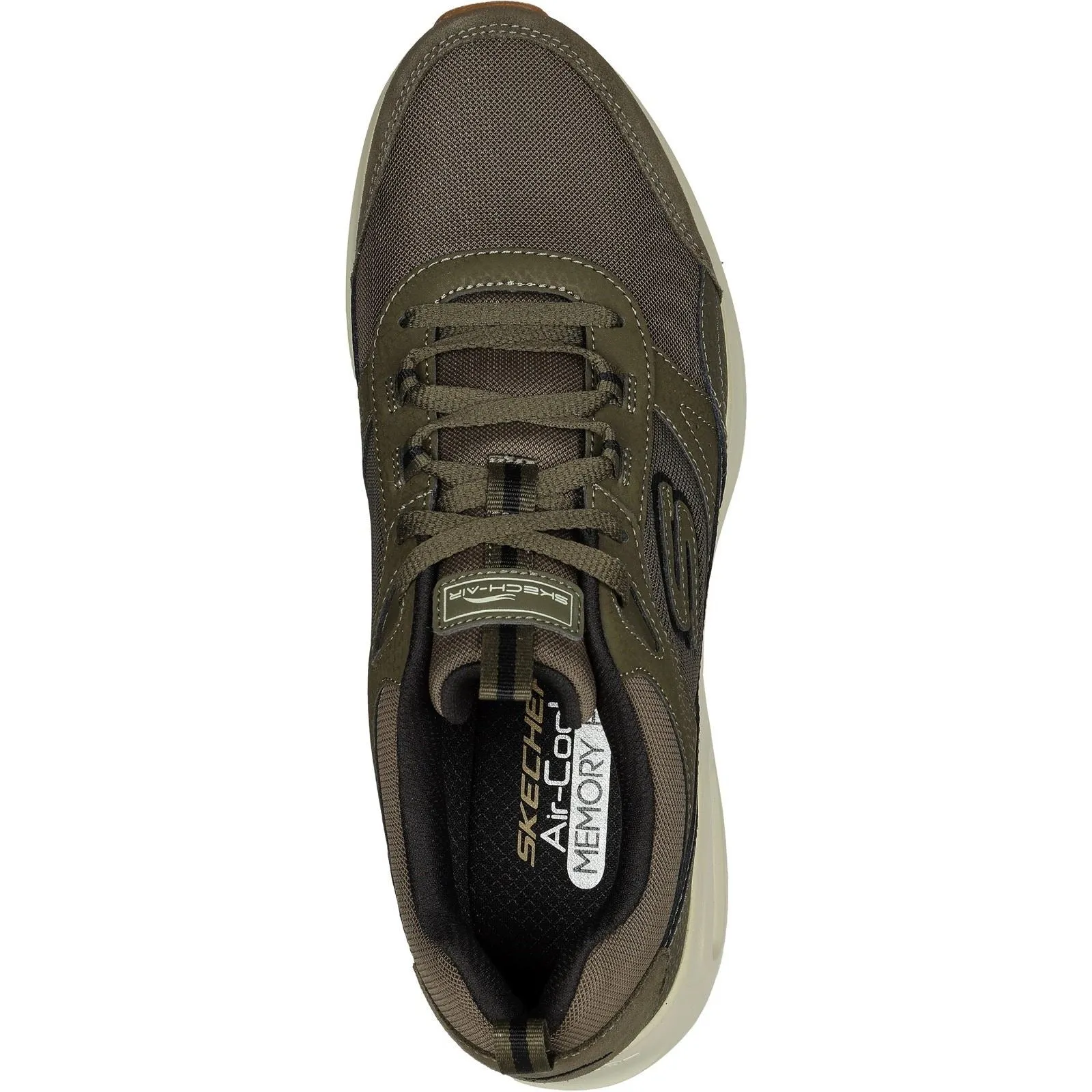 Skechers 232646 Skech Air Court Homegrown Sneakers für Herren in weiter Passform - Olivgrün