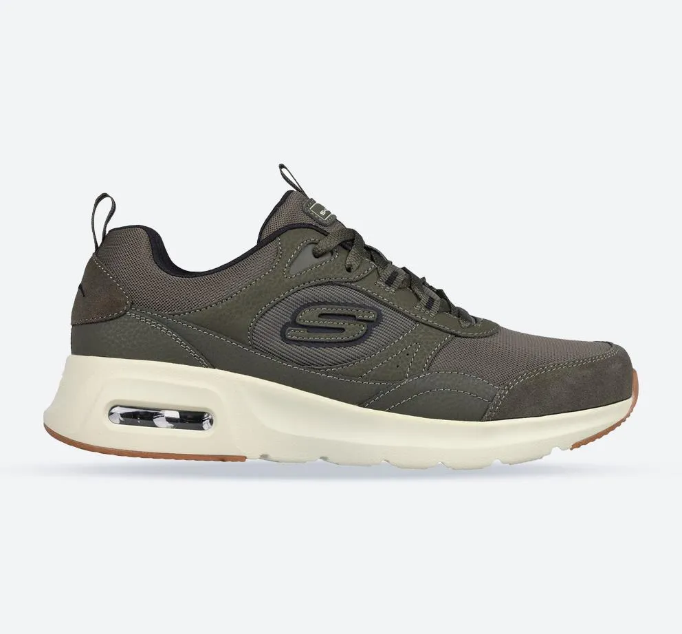 Skechers 232646 Skech Air Court Homegrown Sneakers für Herren in weiter Passform - Olivgrün