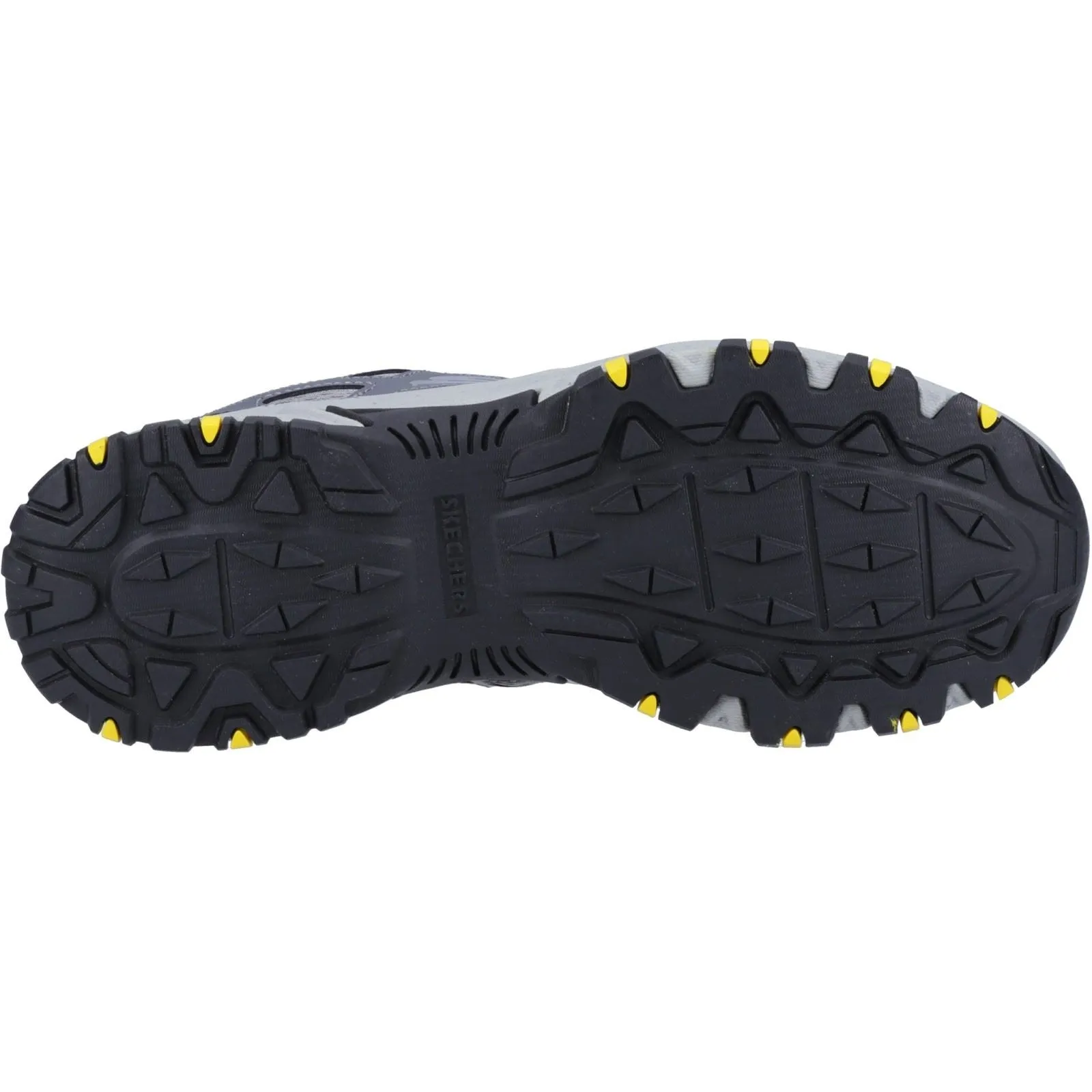 Skechers (GAR237265) Men's Hillcrest Shoe in Charcoal/Black 6 to 12