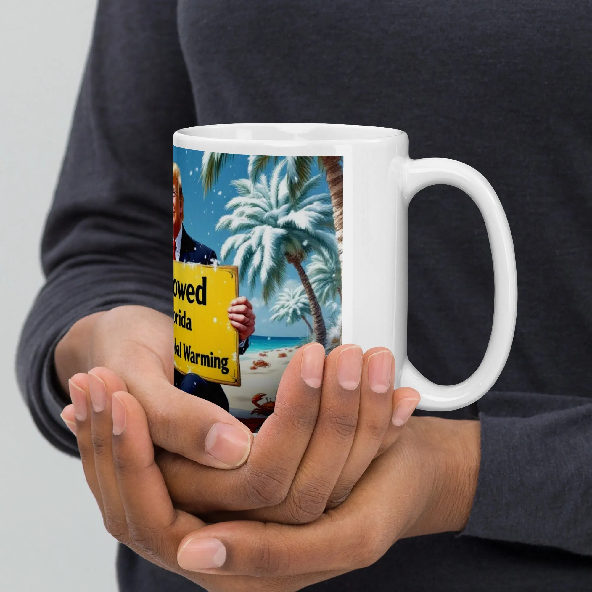 Snow In Florida | "I fixed Global Warming" Mug