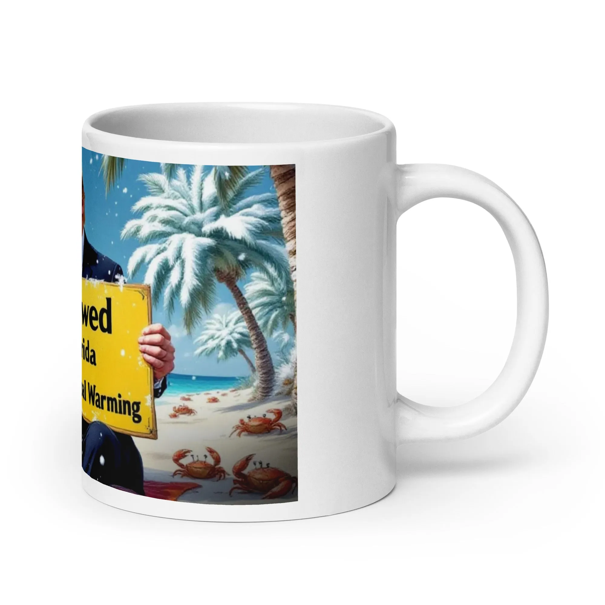 Snow In Florida | "I fixed Global Warming" Mug