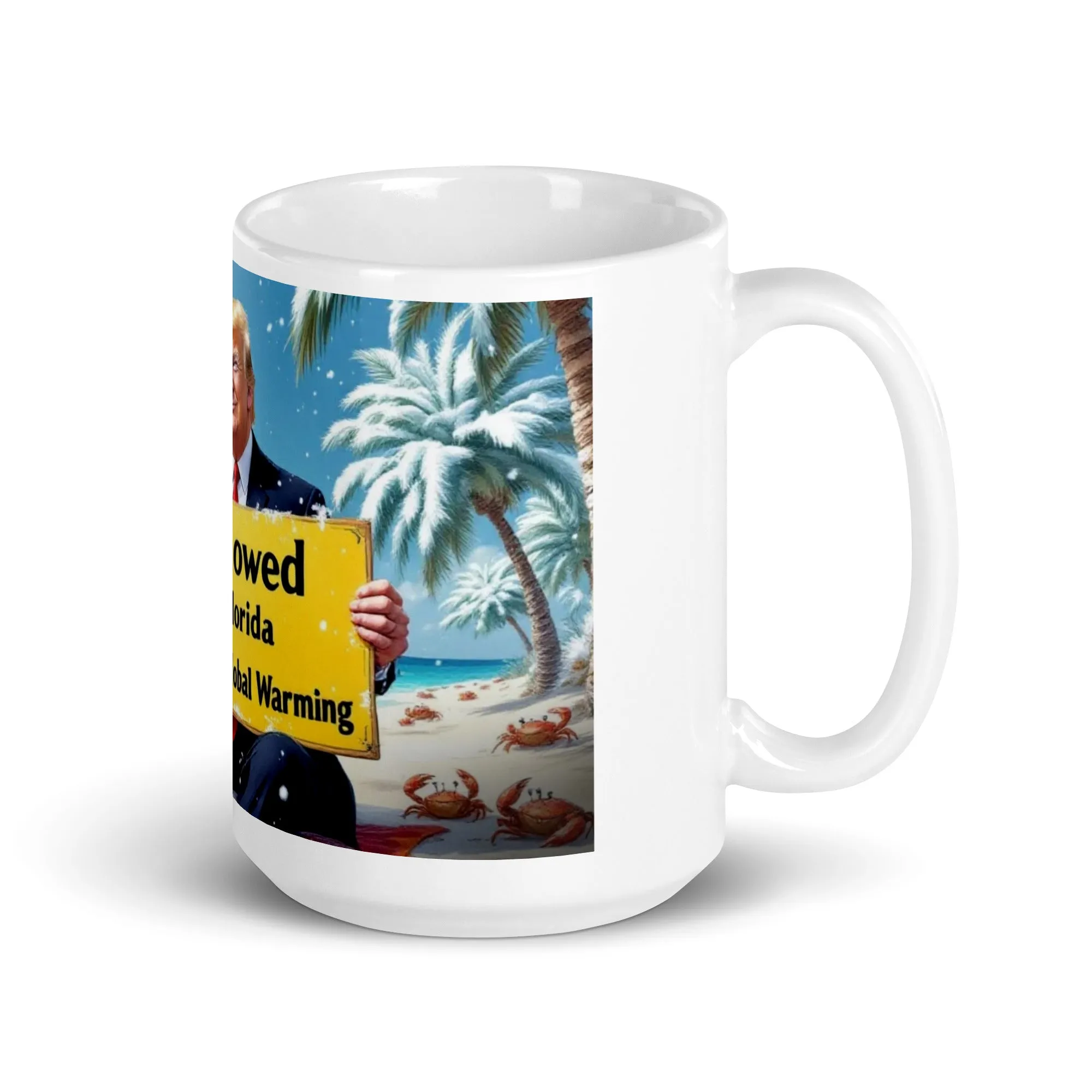 Snow In Florida | "I fixed Global Warming" Mug