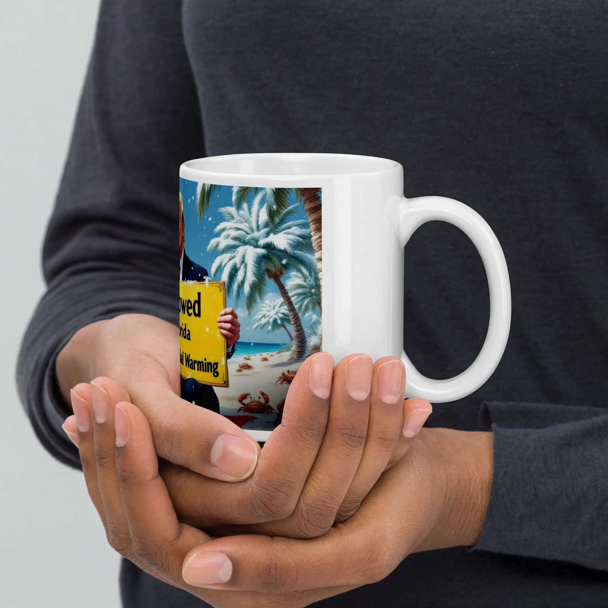 Snow In Florida | "I fixed Global Warming" Mug