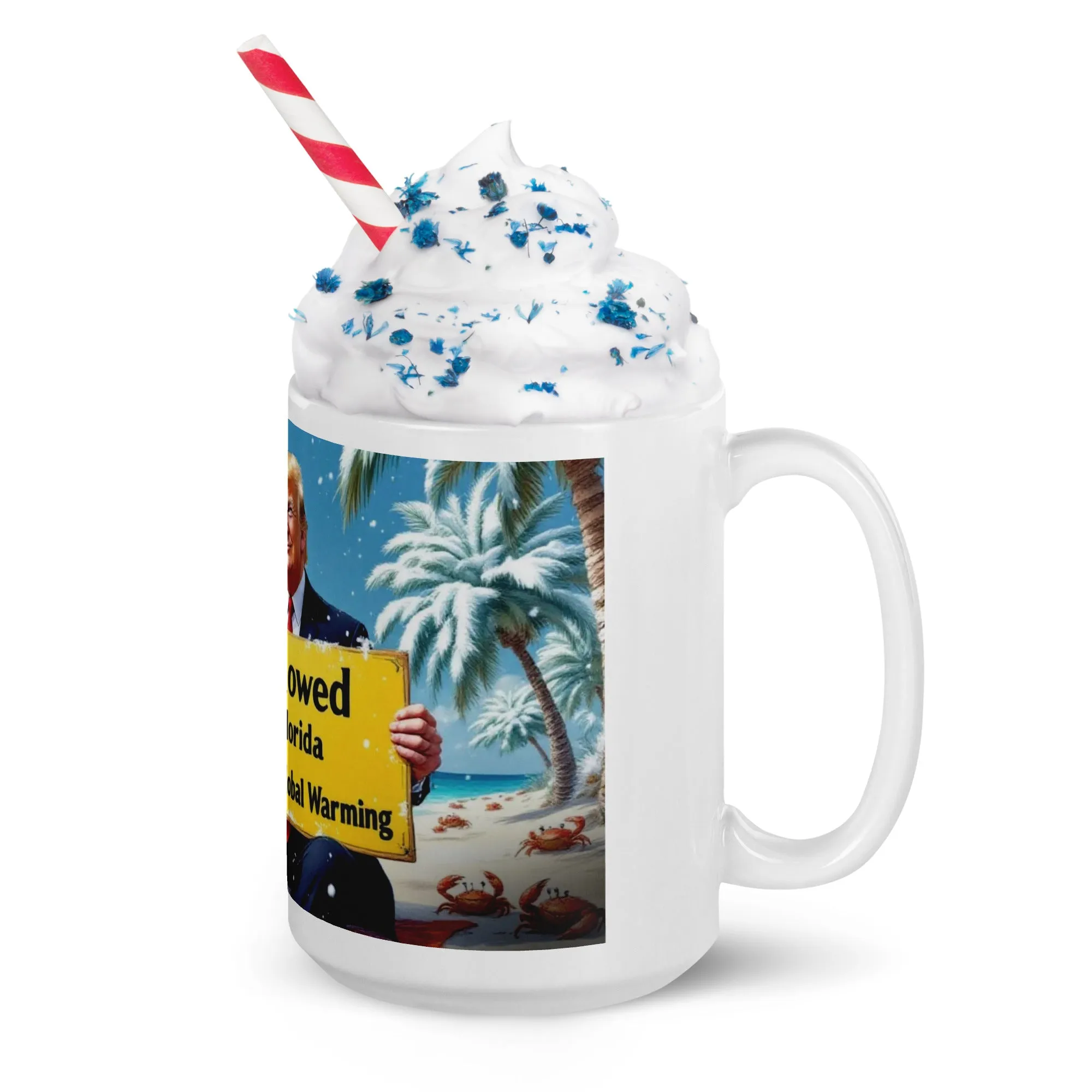 Snow In Florida | "I fixed Global Warming" Mug
