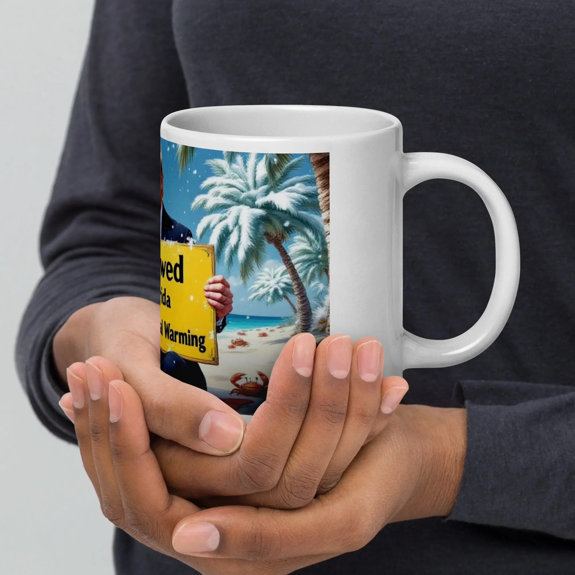 Snow In Florida | "I fixed Global Warming" Mug