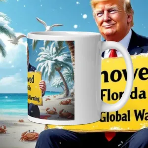 Snow In Florida | "I fixed Global Warming" Mug