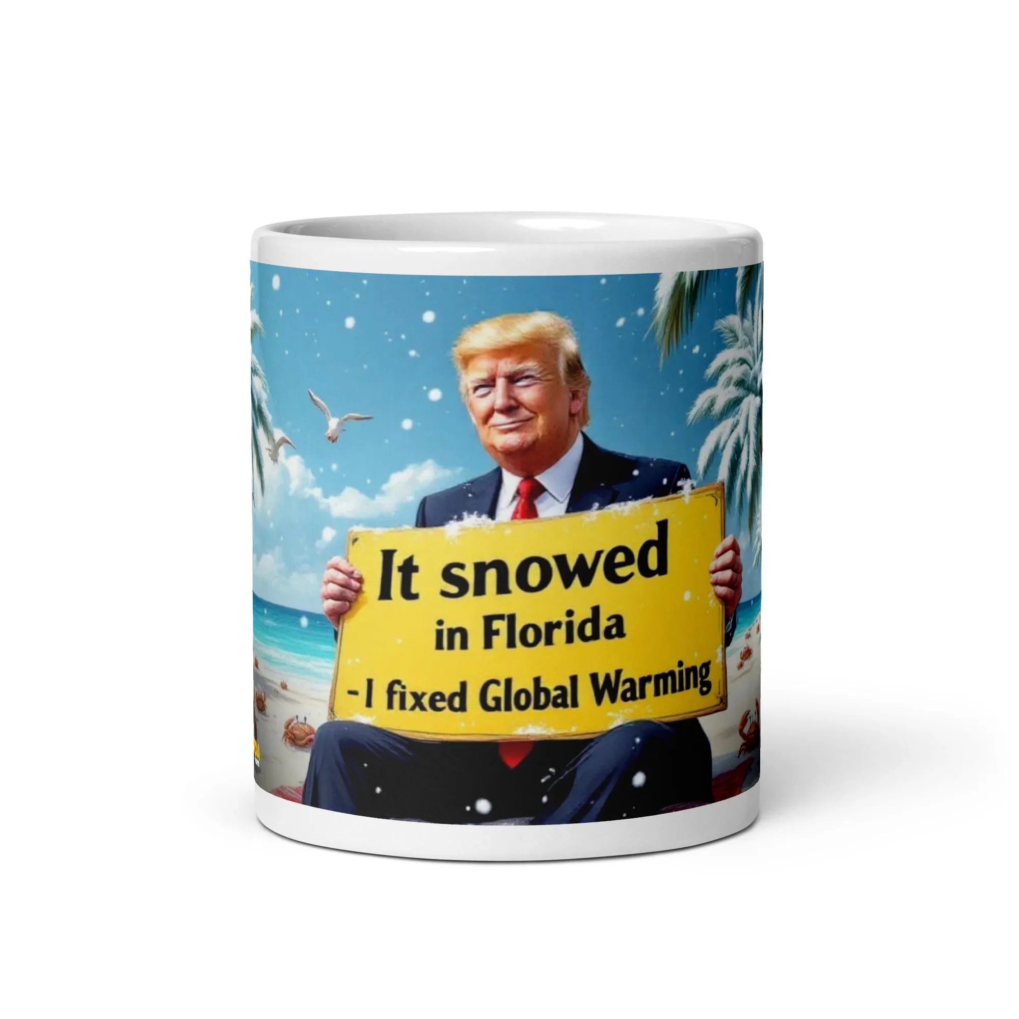 Snow In Florida | "I fixed Global Warming" Mug