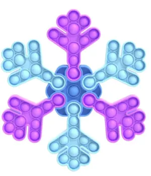 Snowflake Pop || Purple   Blue