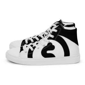 So playa TV Men’s high top canvas shoes