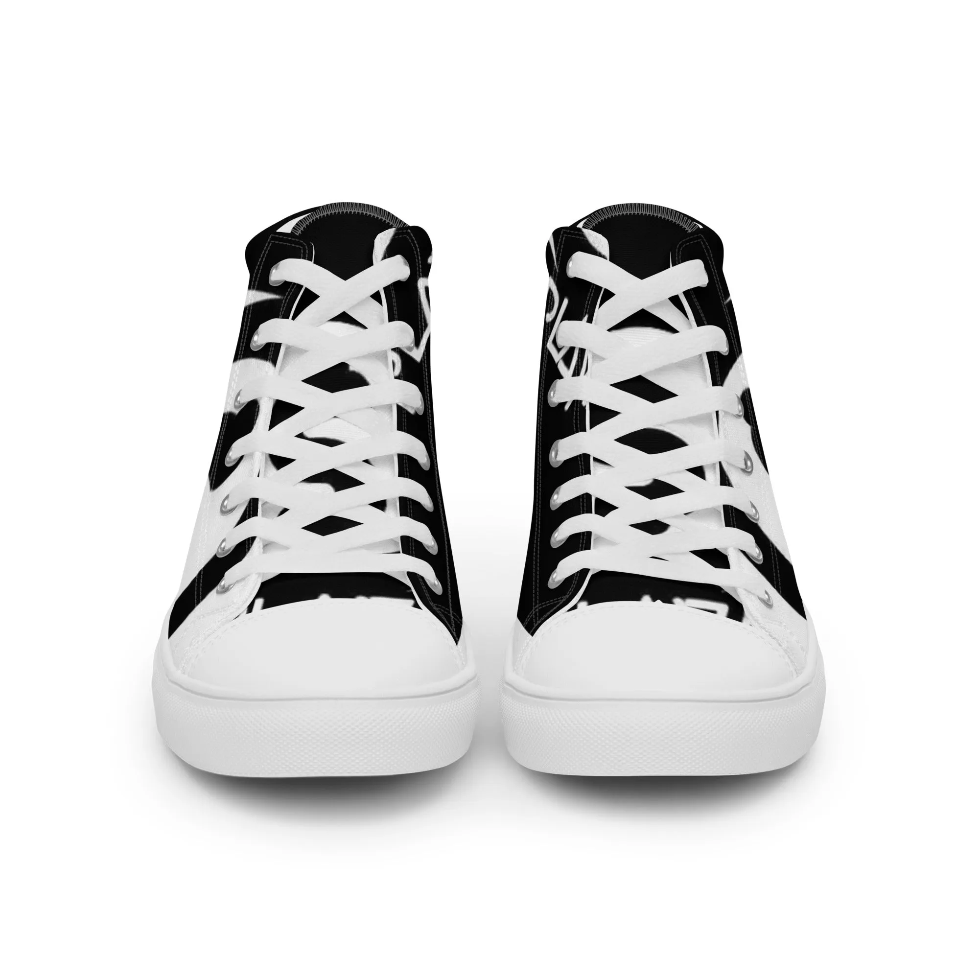 So playa TV Men’s high top canvas shoes