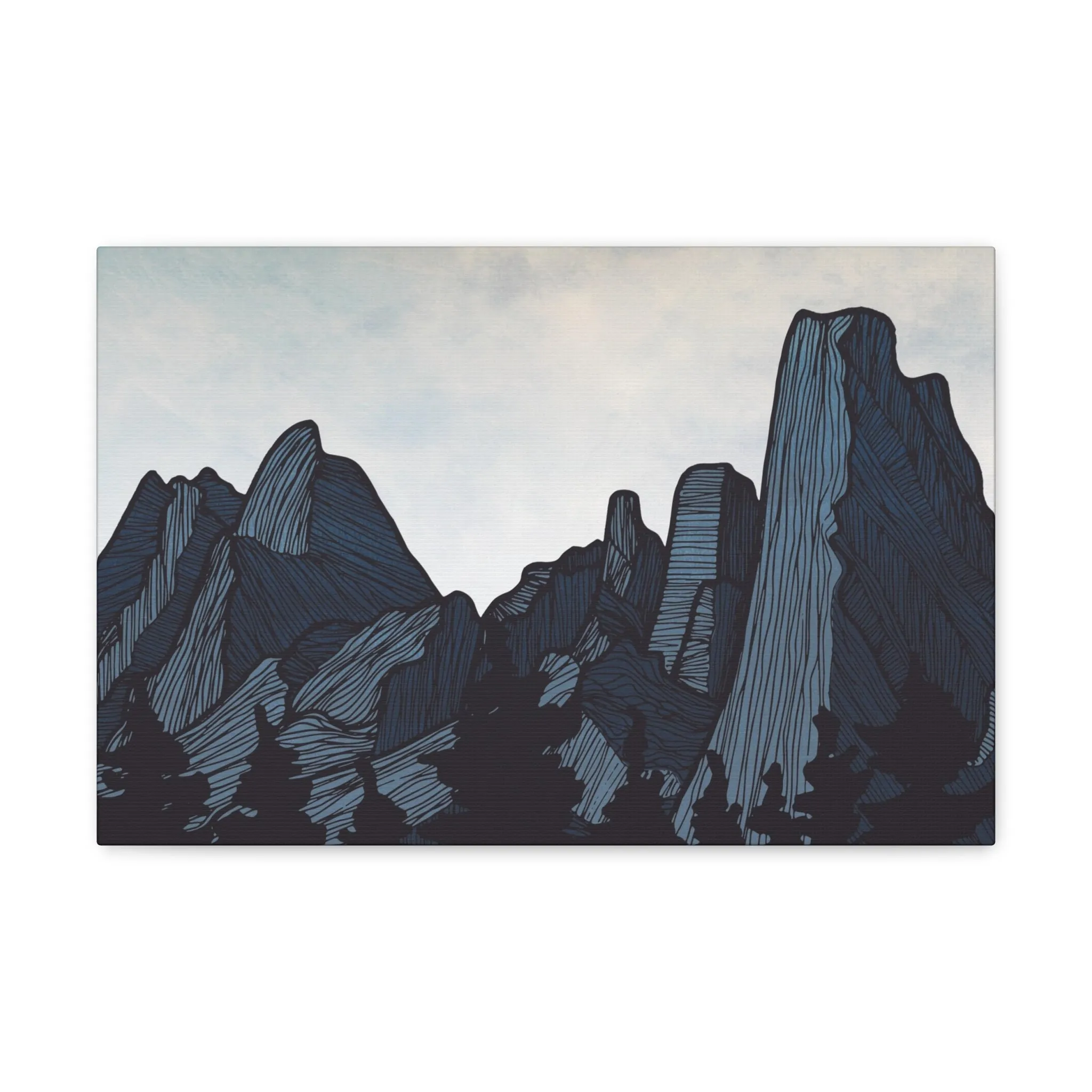 Spires Canvas Print
