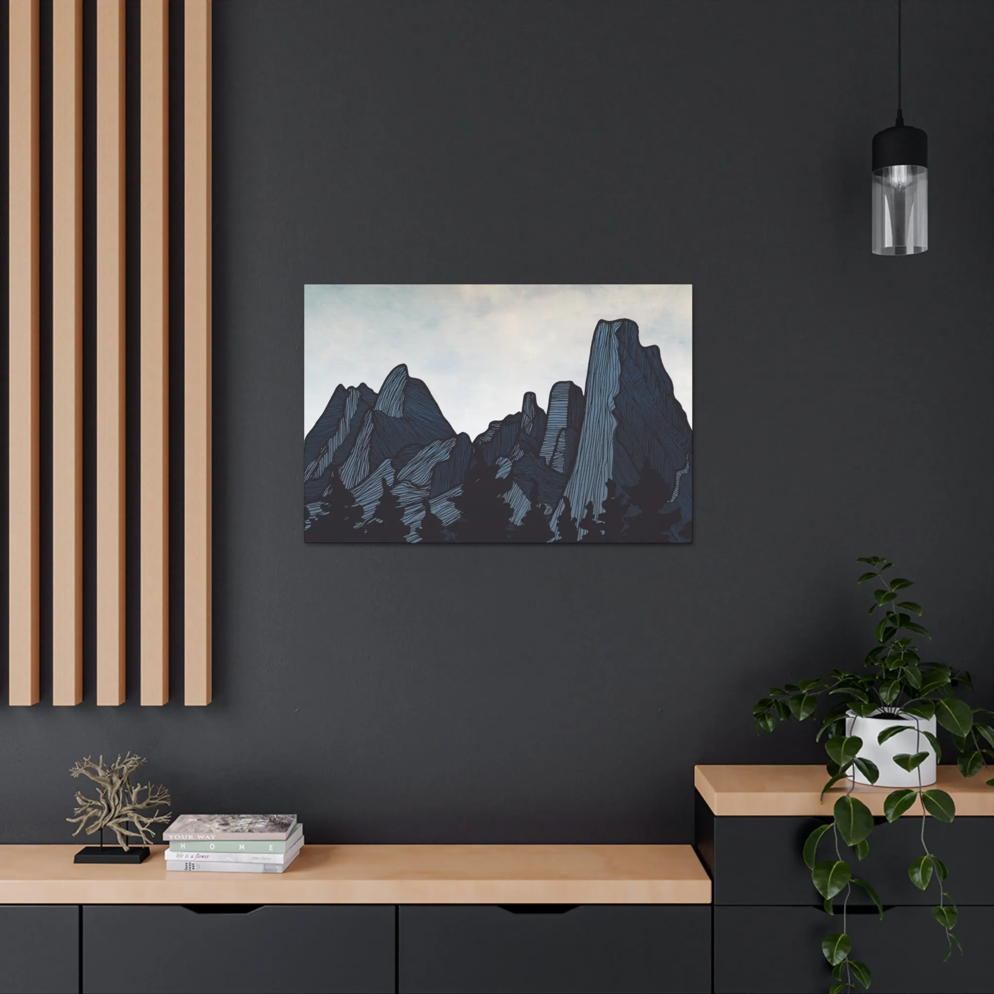 Spires Canvas Print