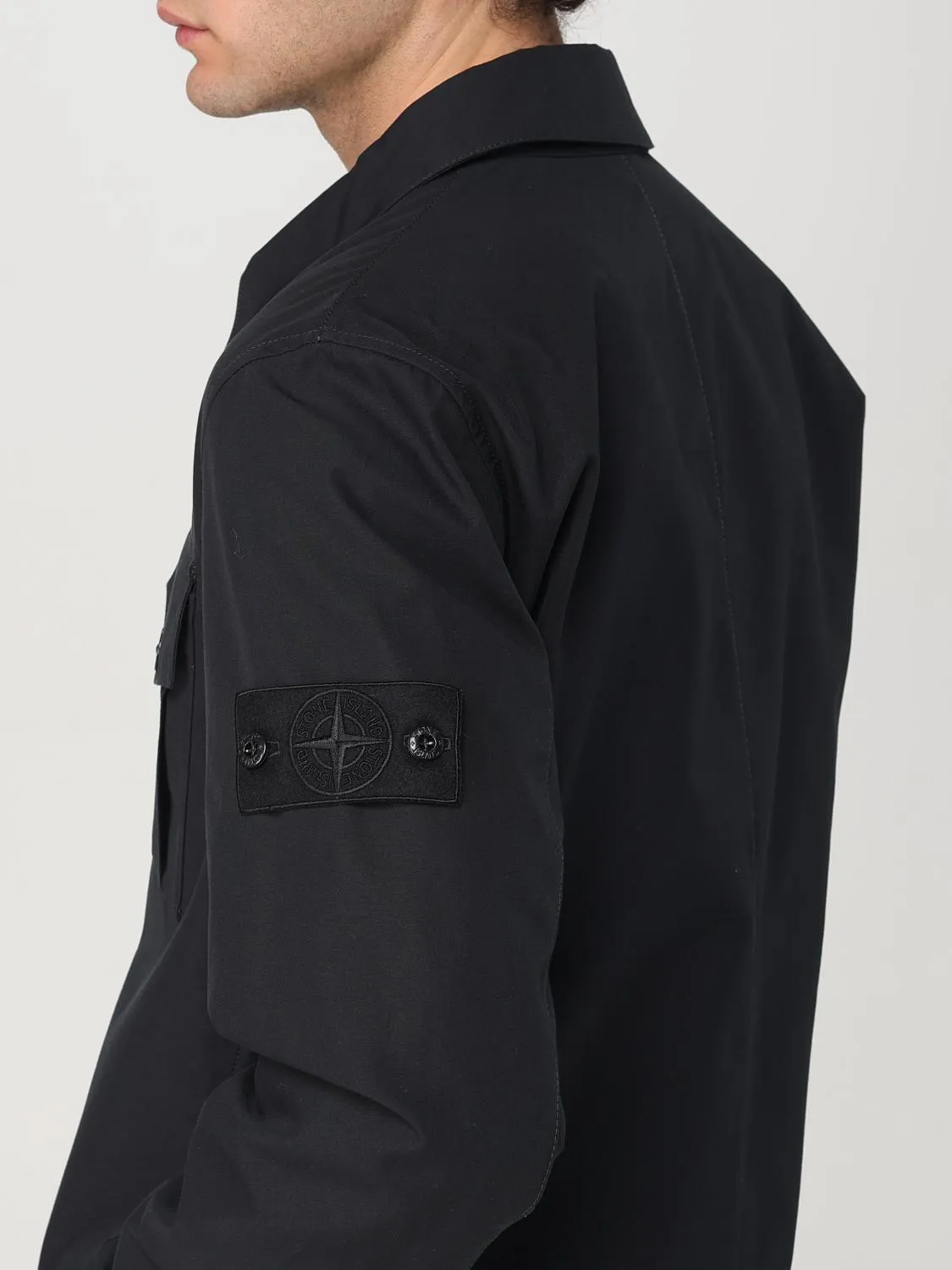 Stone Island Jacket Men Black