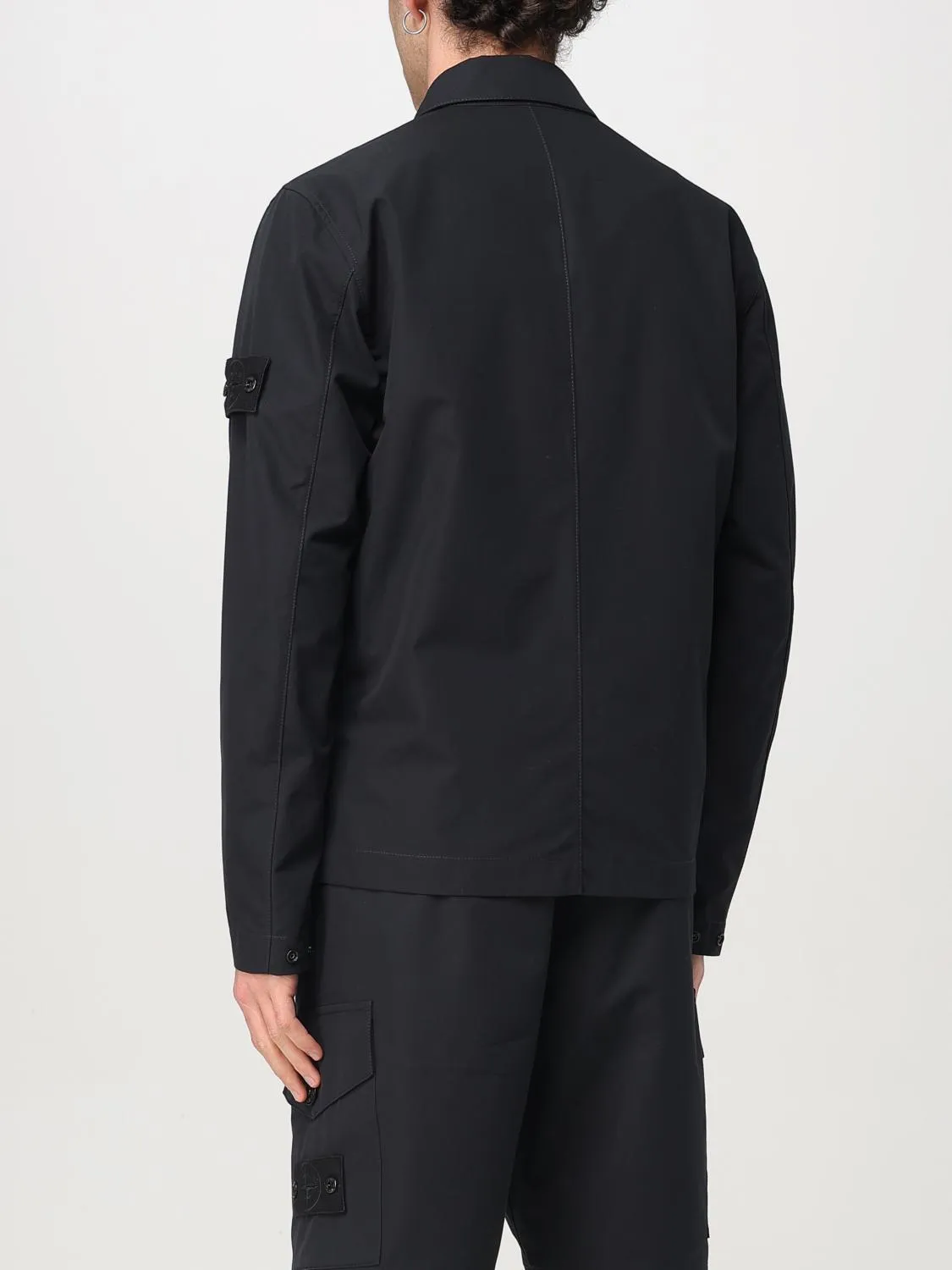 Stone Island Jacket Men Black