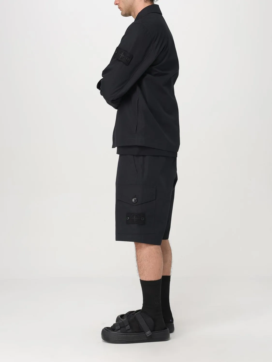 Stone Island Jacket Men Black