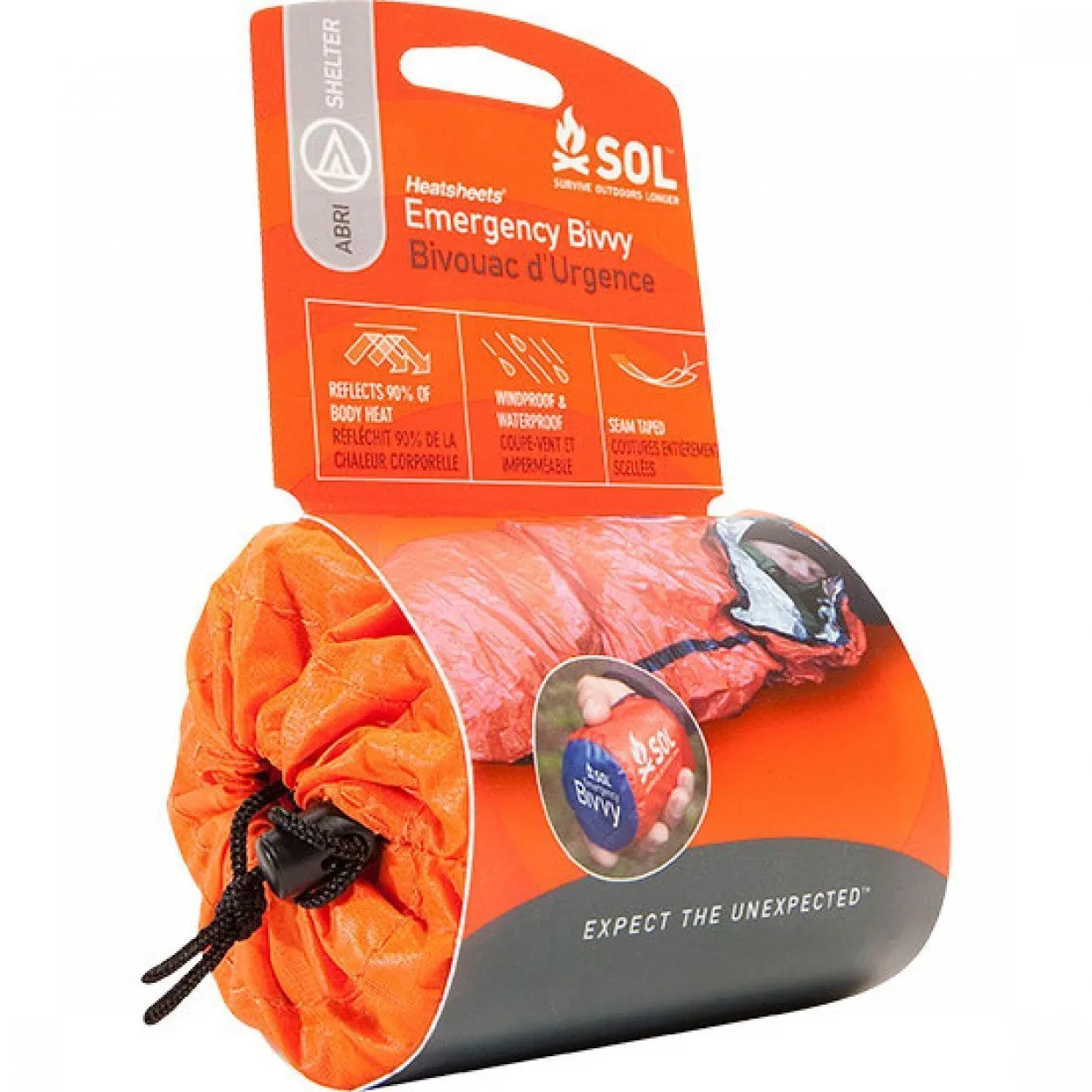 Survive Outdoors Longer SOL Emergency Bivvy - Orange