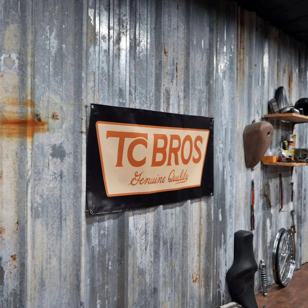 TC Bros. Genuine Quality Banner 2ftx4ft