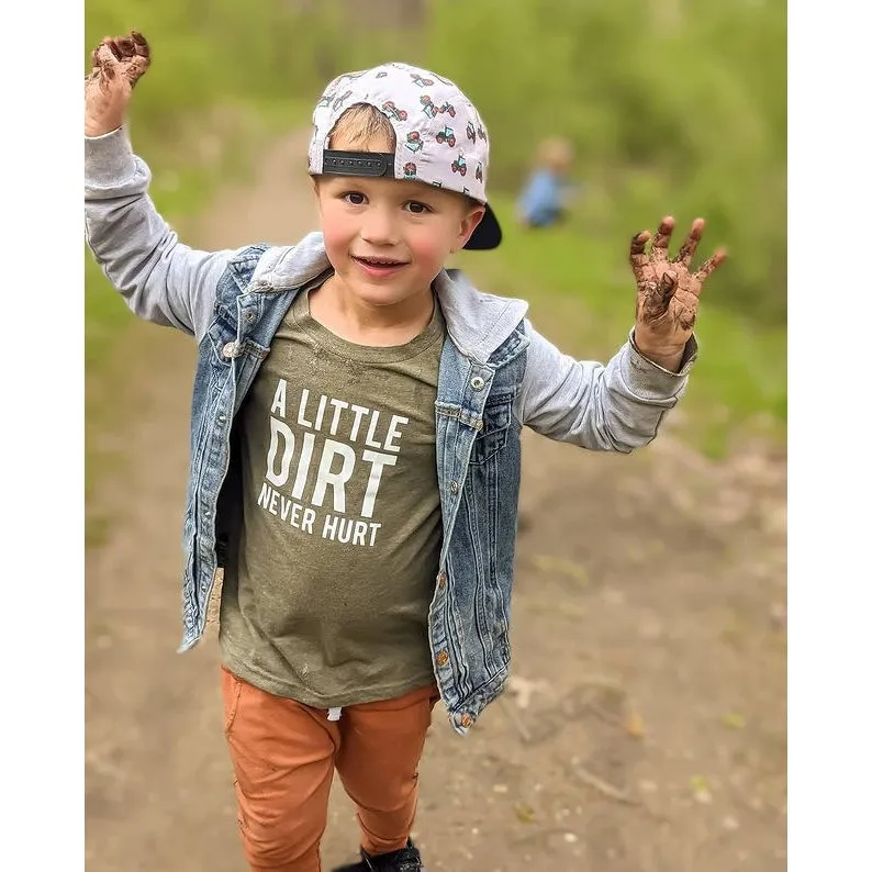 The Little Dirt Never Hurt T-shirt - KIDS