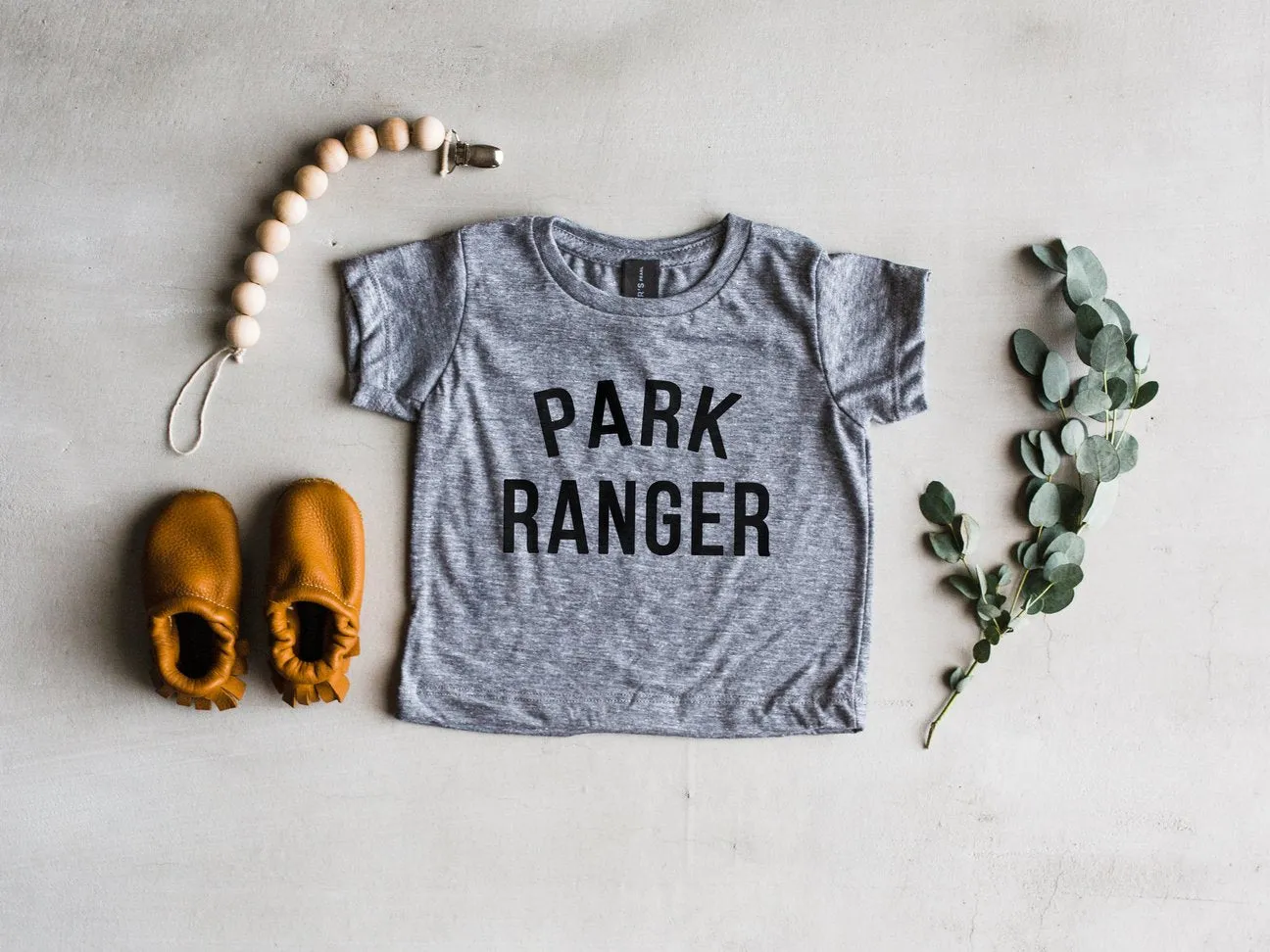 The Park Ranger T-shirt - Grey - KIDS