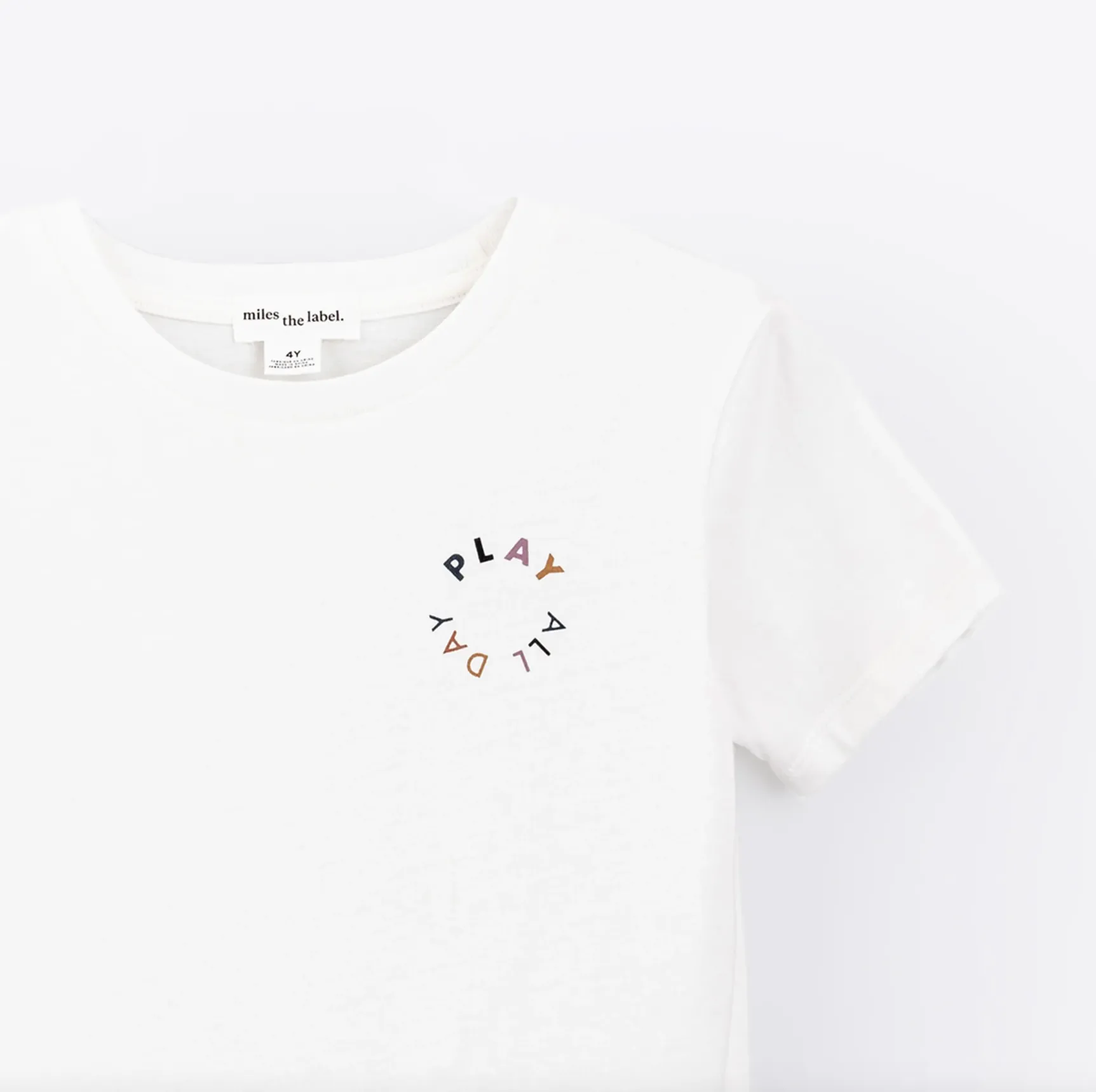 The Play All Day T-shirt - White - KIDS