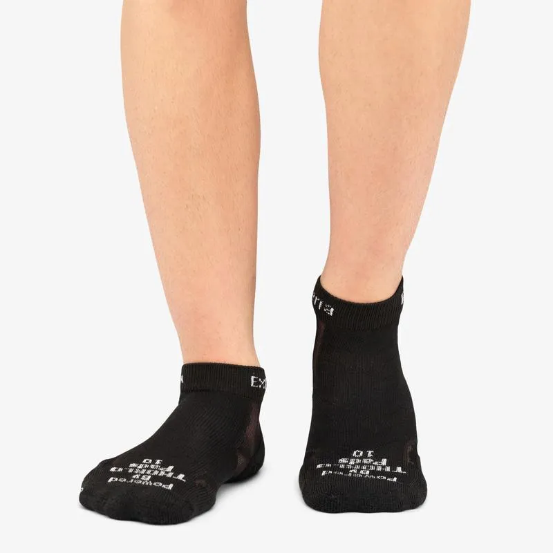 Thorlos Experia TECHFIT Light Cushion Ankle Sock (Black)