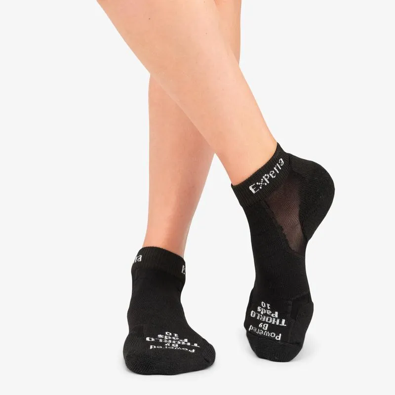 Thorlos Experia TECHFIT Light Cushion Ankle Sock (Black)