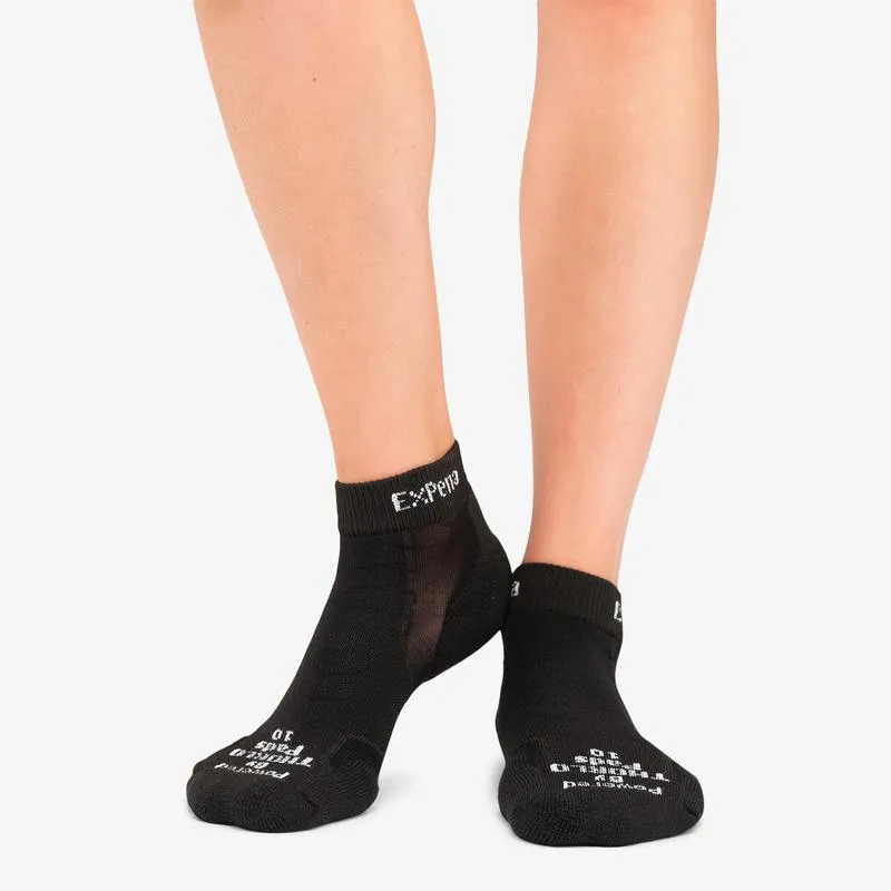 Thorlos Experia TECHFIT Light Cushion Ankle Sock (Black)