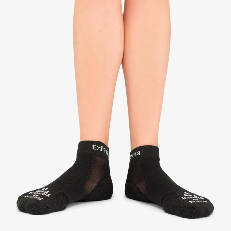 Thorlos Experia TECHFIT Light Cushion Ankle Sock (Black)
