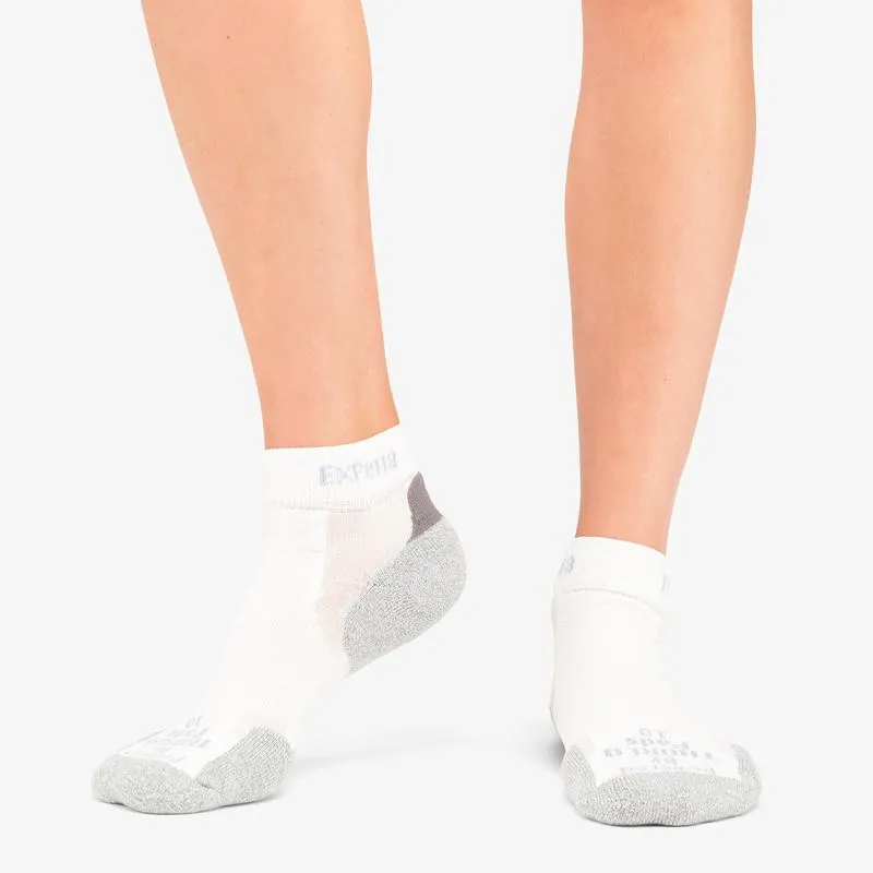 Thorlos Experia TECHFIT Light Cushion Ankle Sock (White)