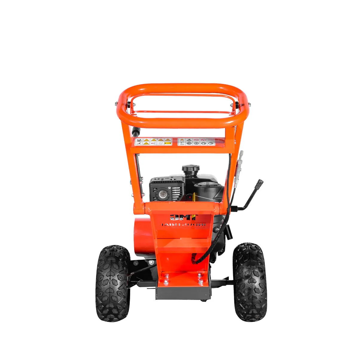 TMG Industrial Walk-Behind Kohler Powered Stump Grinder, 9 Carbide Teeth, 24” Cutting Capacity, 14 HP Gasoline Engine, TMG-GSG9