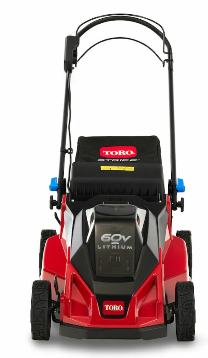 Toro 60V MAX* 21 in. Stripe Self-Propelled Mower - 5.0Ah 21620