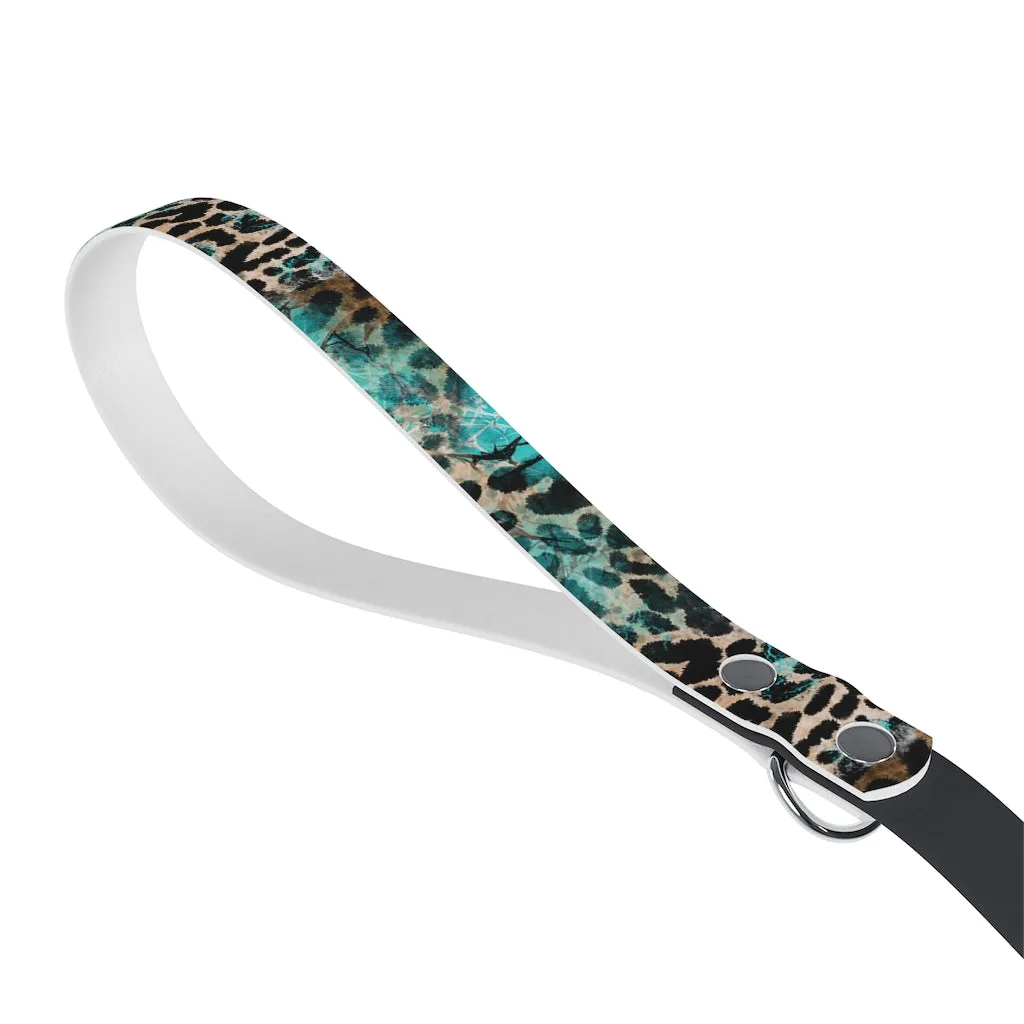 Turquoise Slab Dog Leash