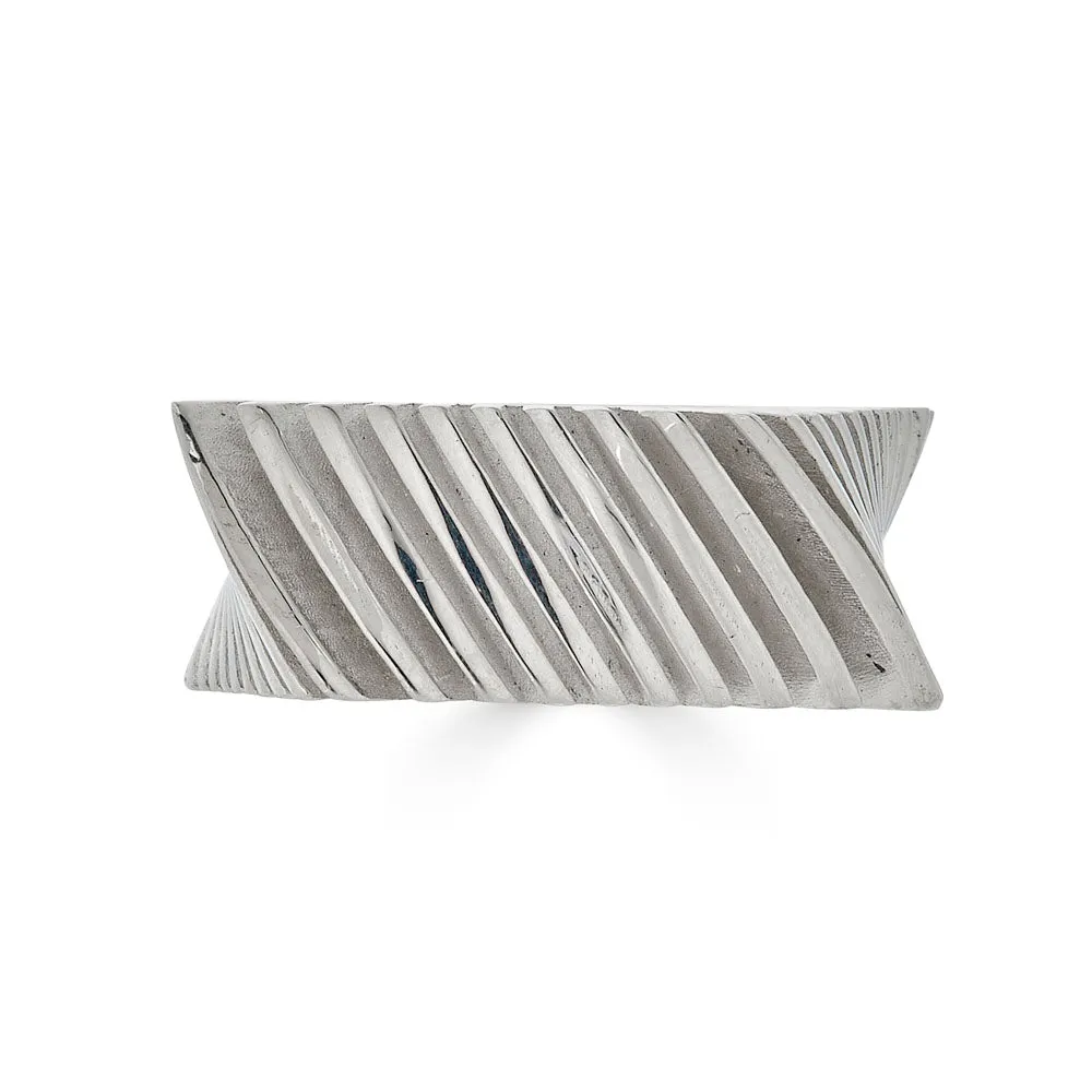 Twisted Layer Ring in Sterling Silver