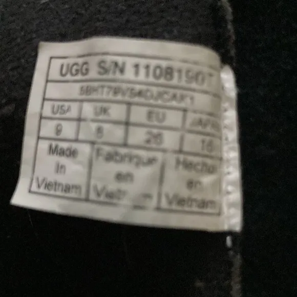 UGG Girl's Tara Suede &amp; Leather Bow Boots, Toddler Sz 9