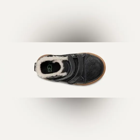 UGG | Rennon II High Top Sneaker Bootie New In Black Leather