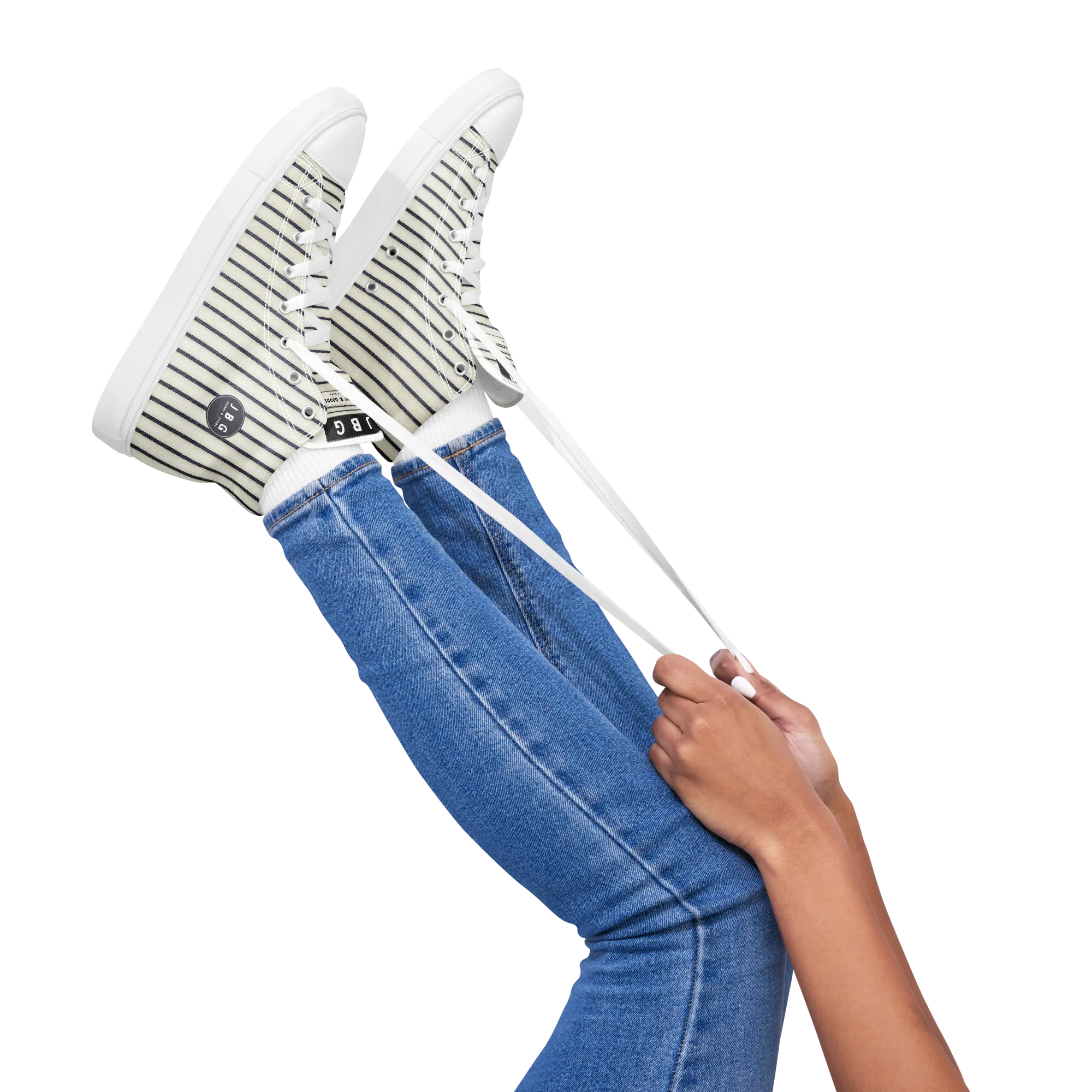 Vintage - Women’s high top canvas shoes