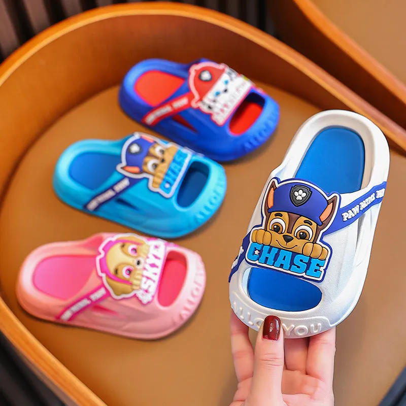 Wang Wang Team Kids’ Slippers – Non-Slip Summer Shoes