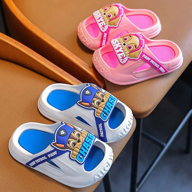 Wang Wang Team Kids’ Slippers – Non-Slip Summer Shoes