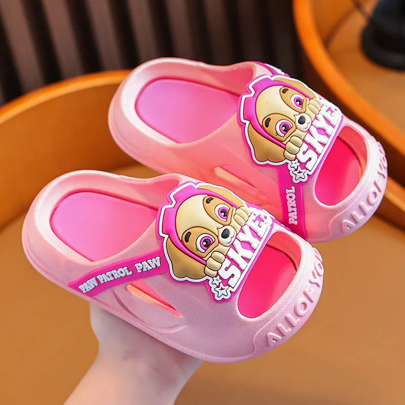 Wang Wang Team Kids’ Slippers – Non-Slip Summer Shoes