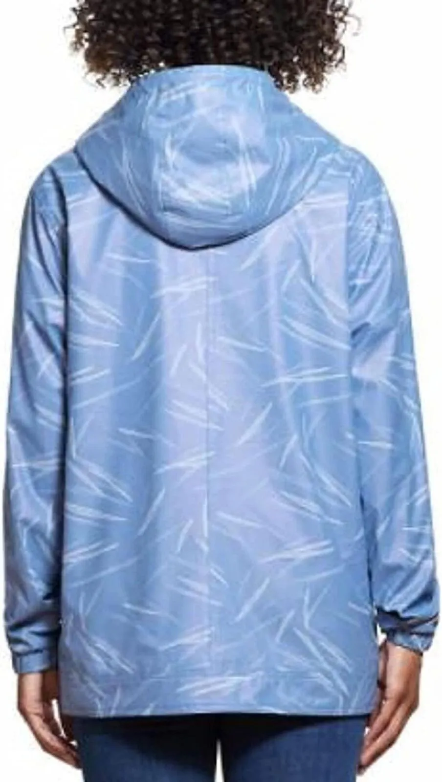 Weatherproof Vintage Womens Ladies' Rain Slicker Jacket 1295333 Riverside Blue L