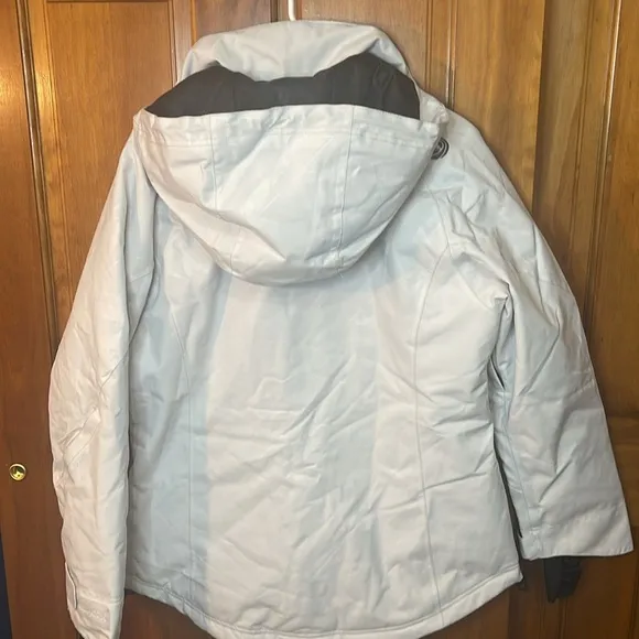 Wildhorn Frontera Premium Women's Lg Ski Snow Jacket Windproof Waterproof Grey