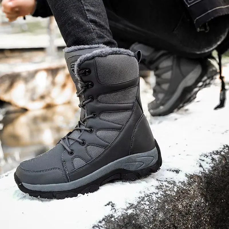 Winter Fur Integrated Snow Boots