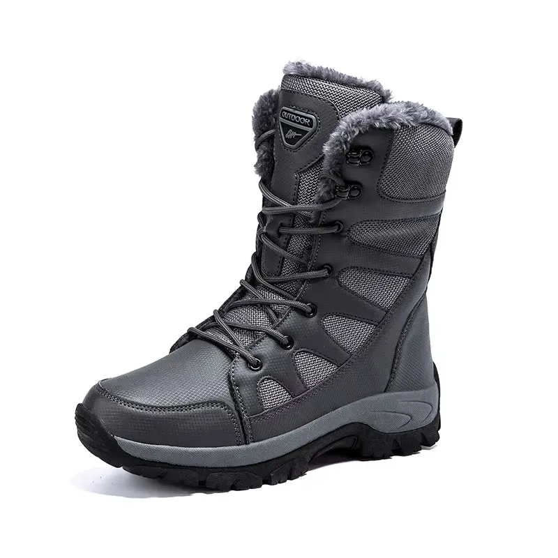 Winter Fur Integrated Snow Boots
