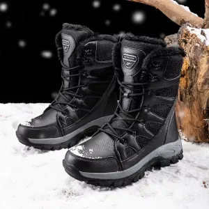Winter Fur Integrated Snow Boots