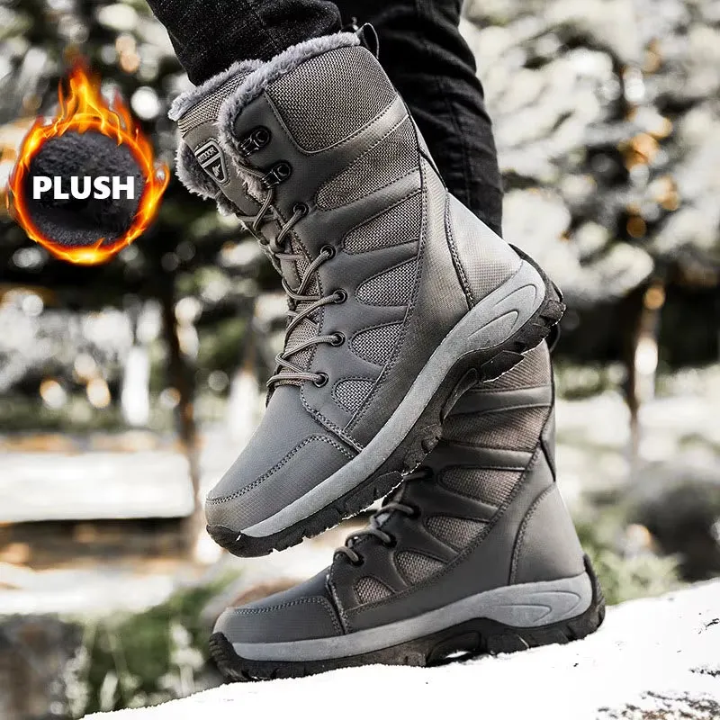 Winter Fur Integrated Snow Boots