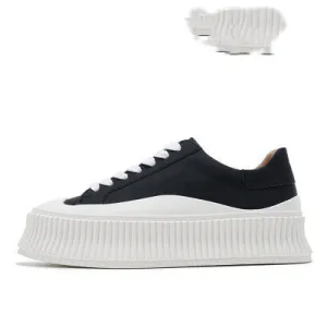 Womens Thick Bottom Height Increase Shoes