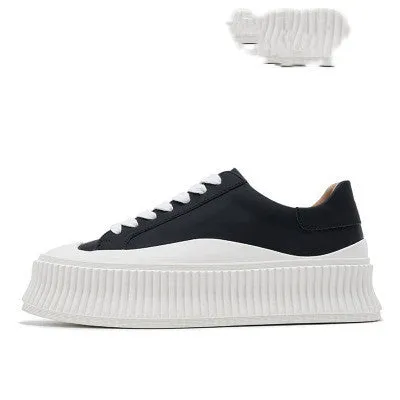 Womens Thick Bottom Height Increase Shoes
