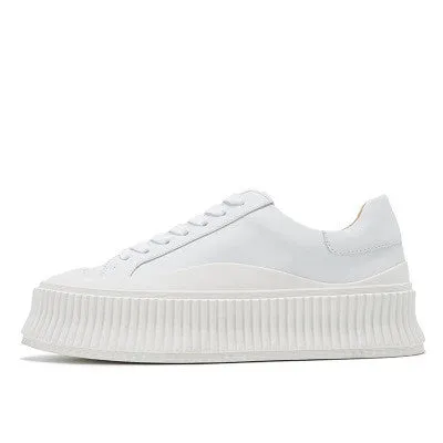 Womens Thick Bottom Height Increase Shoes