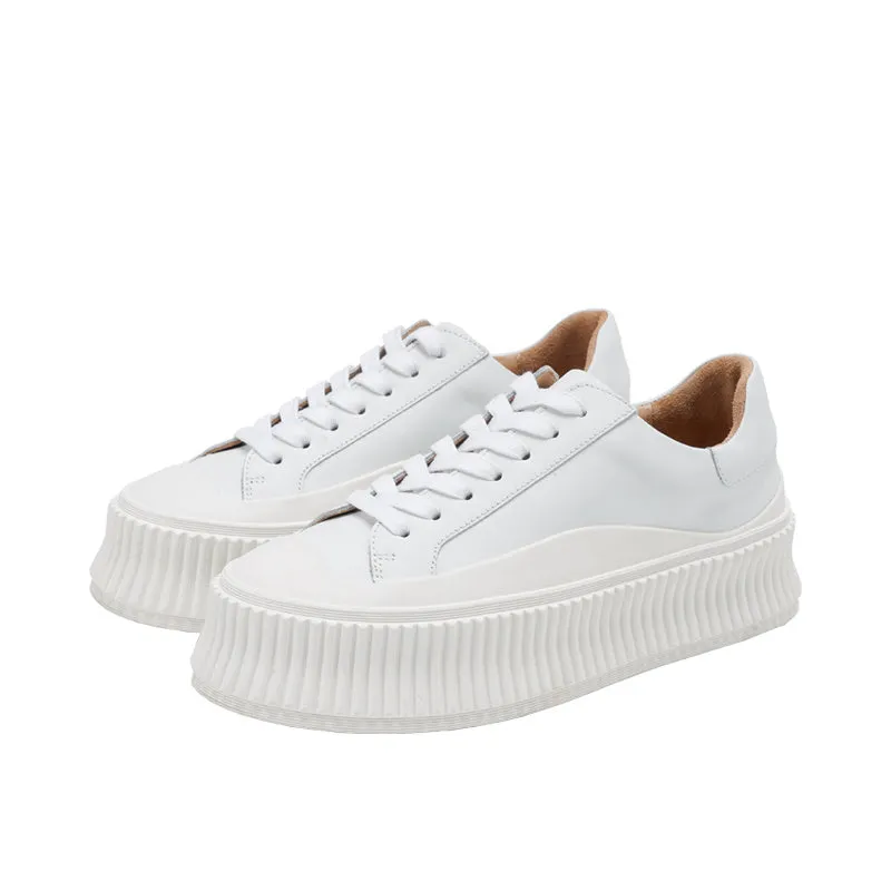 Womens Thick Bottom Height Increase Shoes