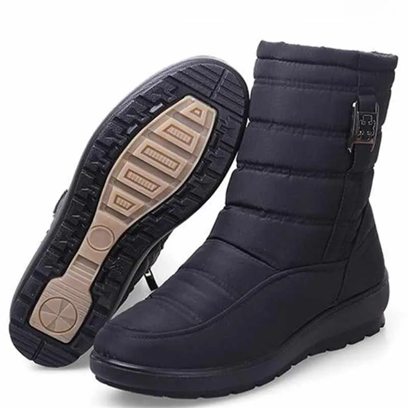 Women's Waterproof Flexible Snow Boots